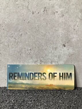 Reminders of Him 1.5” x 8” Magnetic Collectible Bookmark